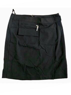 Arden B Black A-Line Skirt With Pocket Size 6 NEW
